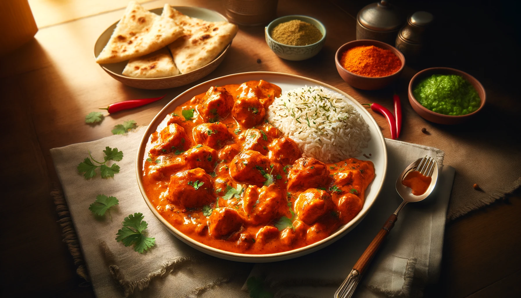 Indisk Chicken Tikka Masala